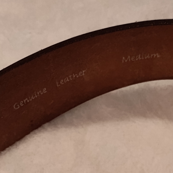 Vintage Leather FOSSIL Belt main image 6